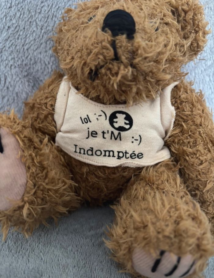Peluche ourson Lulu Castagnette - photo numéro 3
