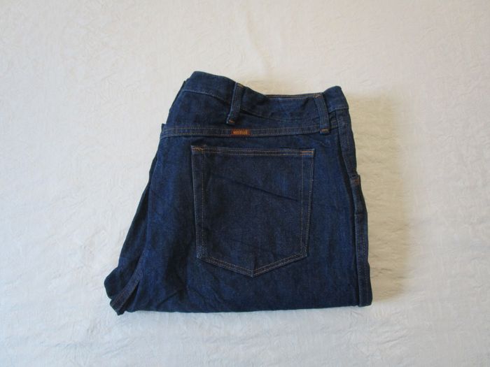 Jean Rustler by Wrangler homme 100% coton coupe droite straight leg Taille 50 W40 L30 Bleu brut (J26 - photo numéro 7