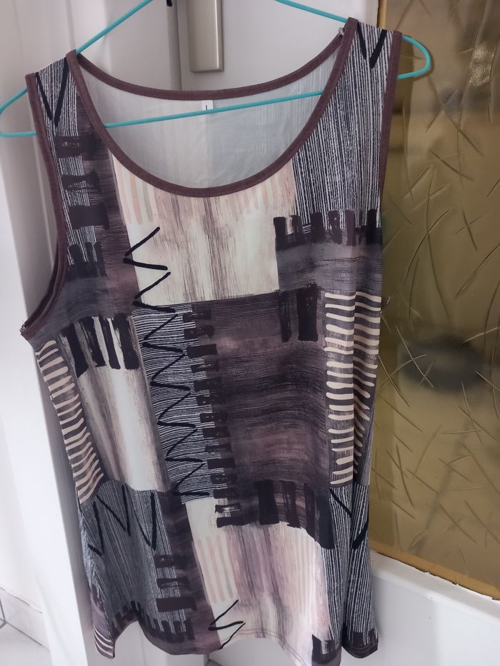 Débardeur Top Femme Multicolore