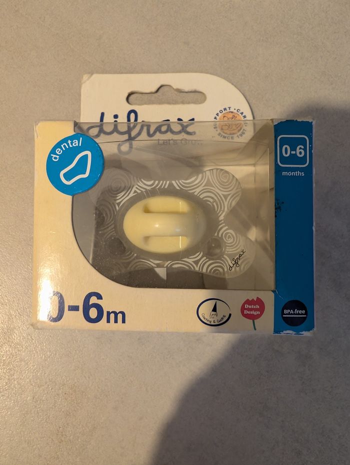 Tétine 0-6 mois