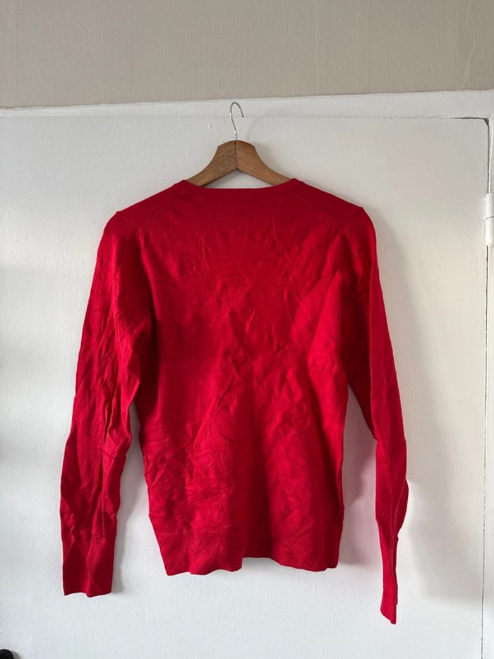 Pull Col V femme Tommy Hilfiger S - photo numéro 7