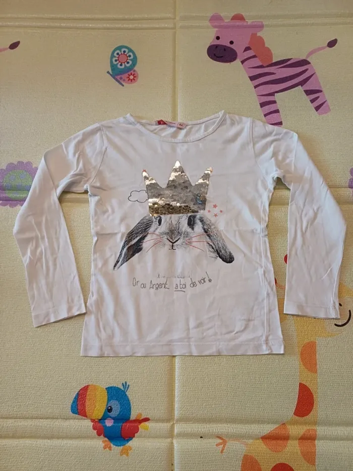 Lot 6 t-shirts manches longues 5 / 6 ans - photo numéro 6