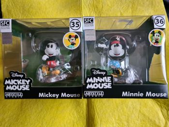 Disney Mickey Mouse + Minnie Mouse Figurine Collection neuves