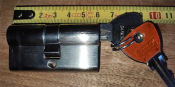Cylindre Serrure Bricard avec 2 clés
