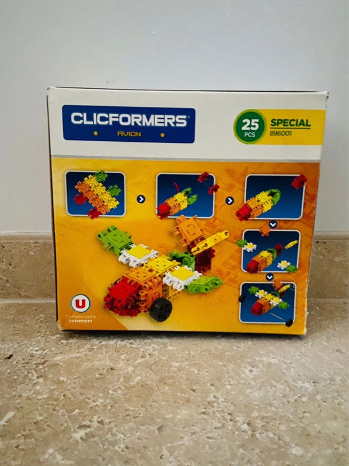 Jeux de Construction Clicformers Avion - photo numéro 3