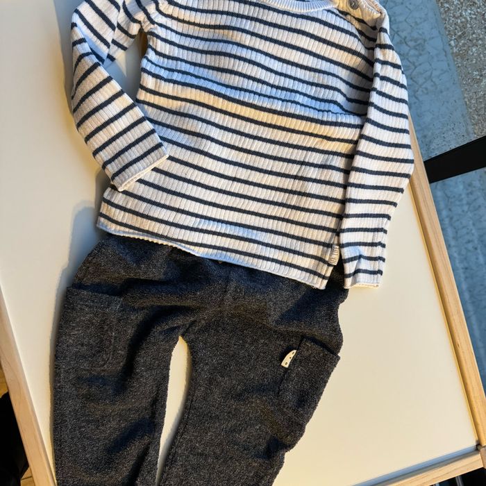 Mini lot vêtements 18 mois mi-saison Petit champion - photo numéro 4