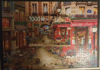 Puzzle 1000 pièces Café des Paris Jumbo