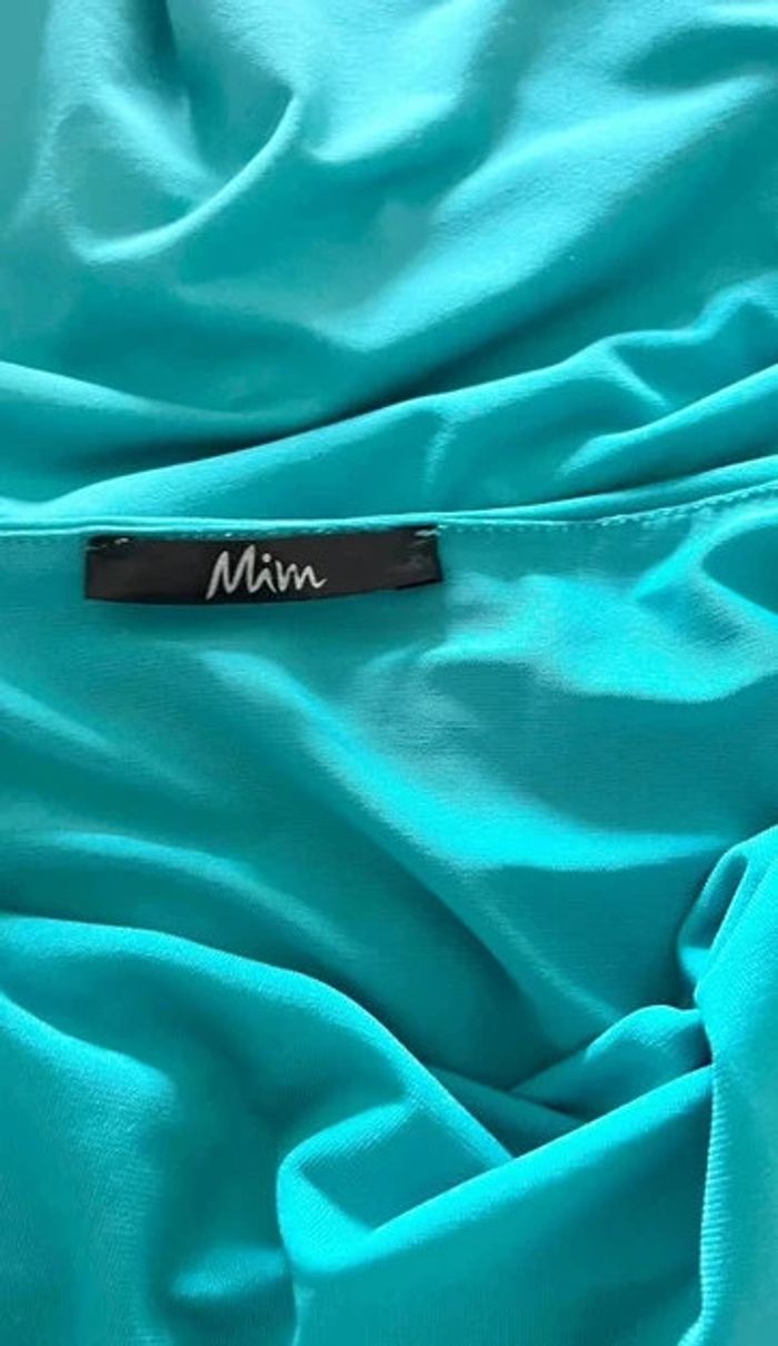 Robe turquoise Mim - photo numéro 4