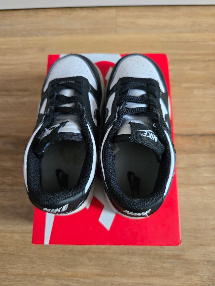 Basket nike dunk low noir/blanc - photo numéro 3