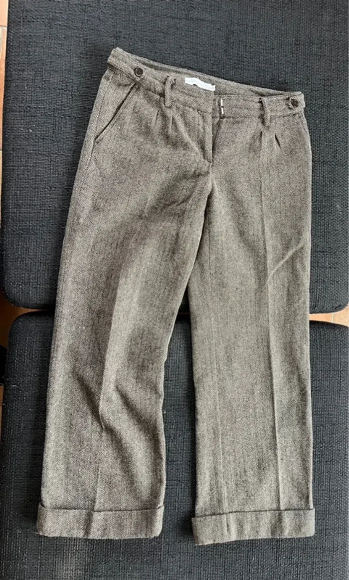 Pantalon tweed