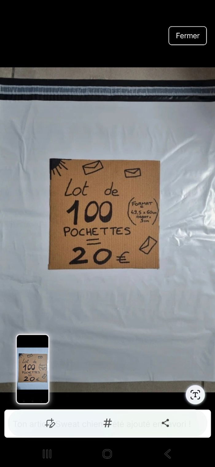Lots de pochette d'envoi - photo numéro 2