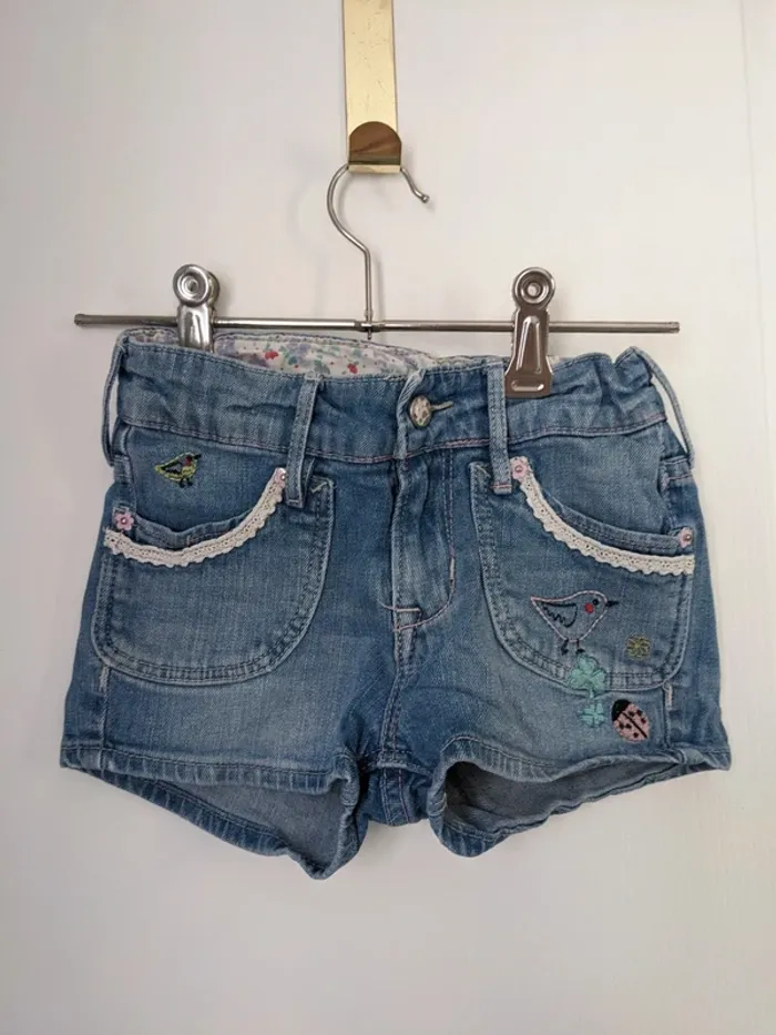 Short en jean