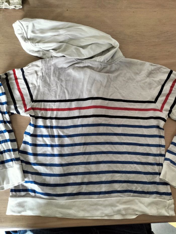 Marinière Petit Bateau à capuche. - photo numéro 5