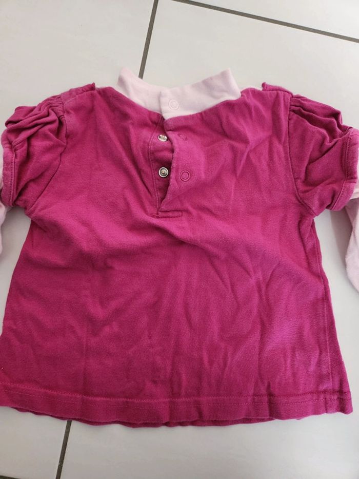 Tshirt manches longues 18 mois - lilas - photo numéro 3