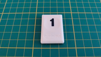 Tuile chiffre 1 un noir pièce détachée L'original Rummikub chiffres M&M Ventures 2014 #E31