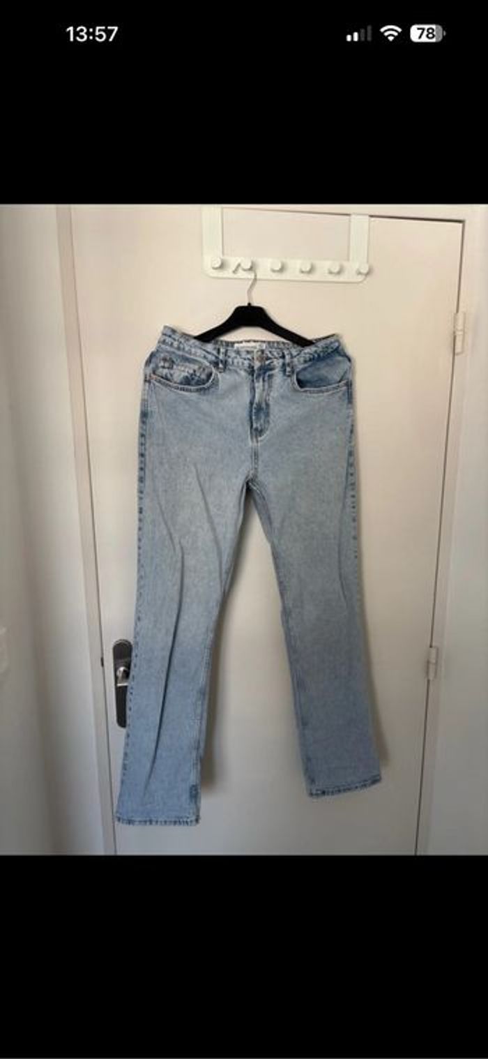 Jean bleu taille 42 stradivarius D98