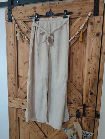 Pantalon gaz de coton TU