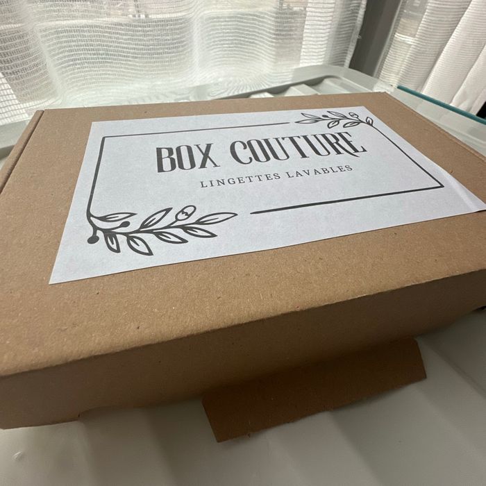 Box couture lingettes lavables - photo numéro 4