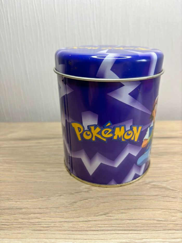 Boîte en métal publicitaire Pokémon pandorino italy 2001 - photo numéro 3