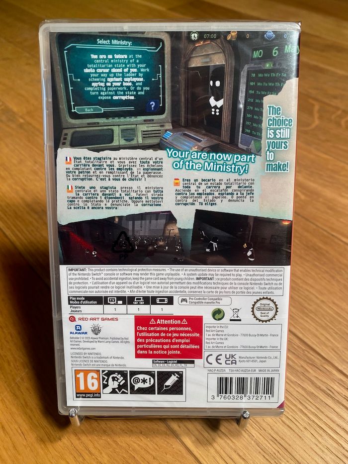 Beholder 2 - switch - jeu neuf - photo numéro 2