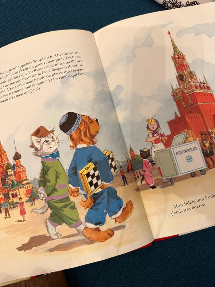 Caroline en Russie édition collector livre Pierre Probst reliure rouge - photo numéro 5