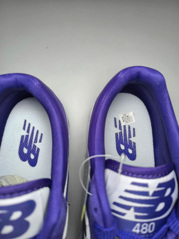 Baskets New Balance 480 violette pointure 39.5 neuves avec boîte - photo numéro 6