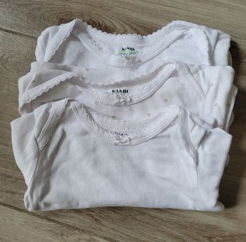 Lot 3 bodies manches longues