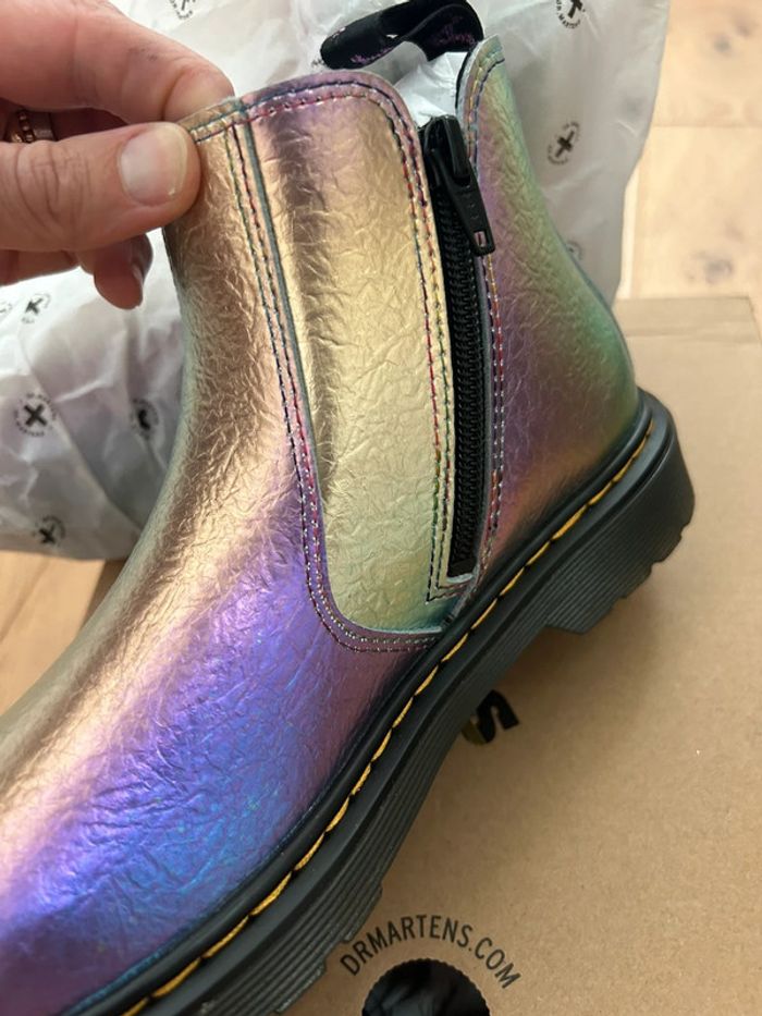 Boots Dr. Martens multicolore rainbow neuve taille 36 - photo numéro 3