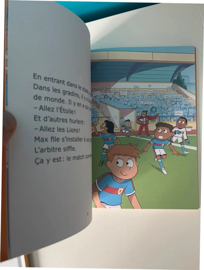 Livre de lecture CP Max foi de foot neuf - photo numéro 4