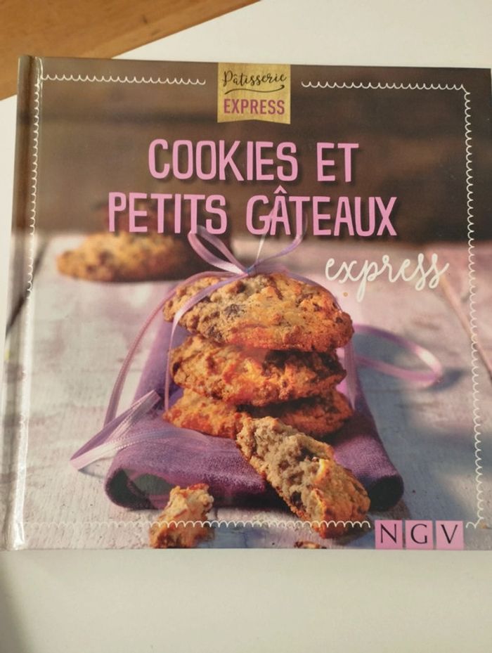 Livre de recettes cookies et petits gâteaux