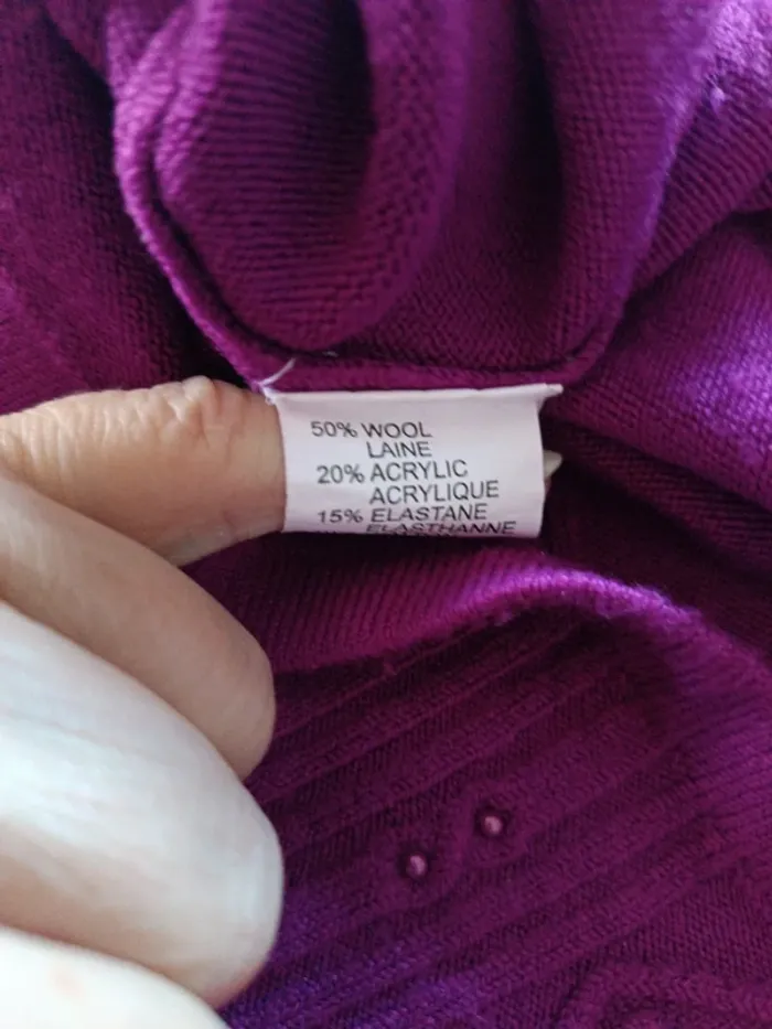 Pull framboise Belle Femme XL - photo numéro 5