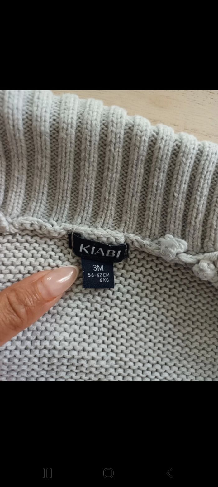 Cardigan gris kiabi - photo numéro 2