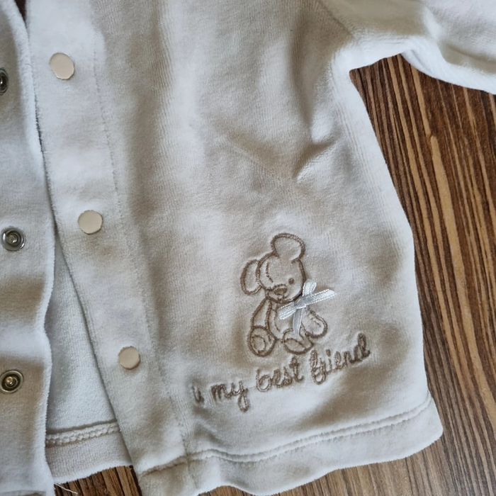 Gilet velours, 3/6 mois - photo numéro 2