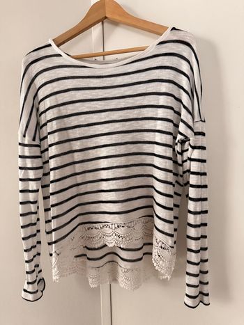 Pull marinière Divided by H&M Taille M