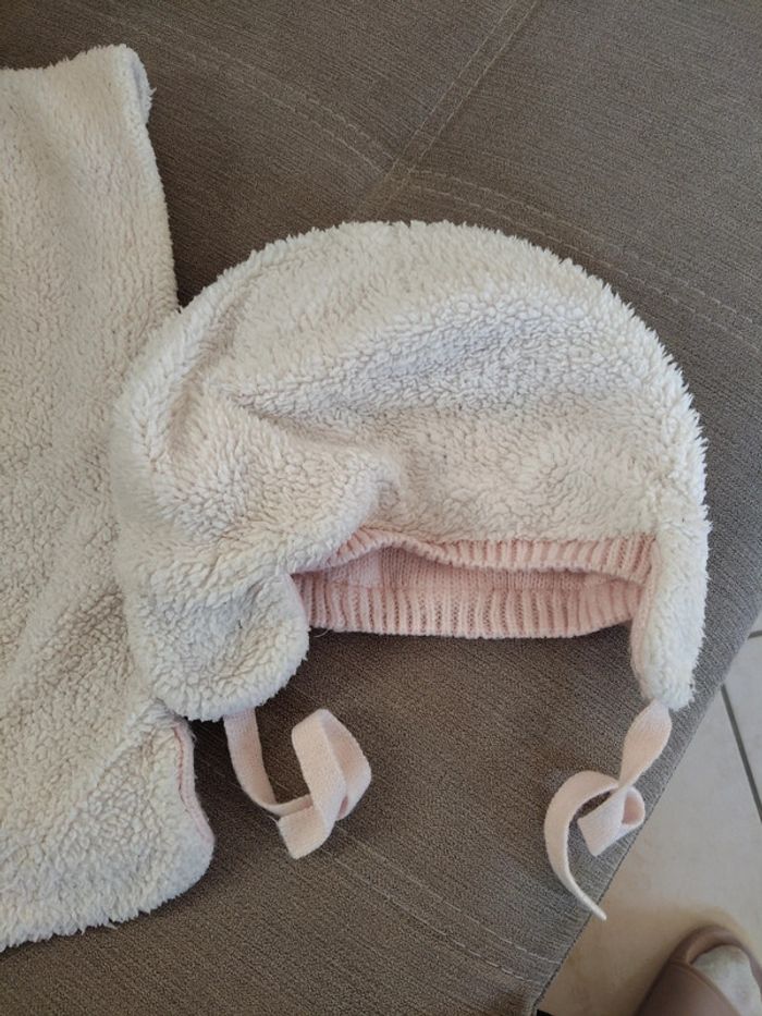 Lot bonnet et écharpe 24/36 mois - photo numéro 3