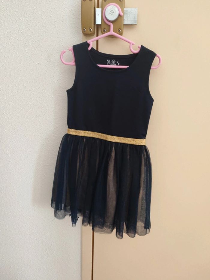 Robe de soirée avec collant pailleté