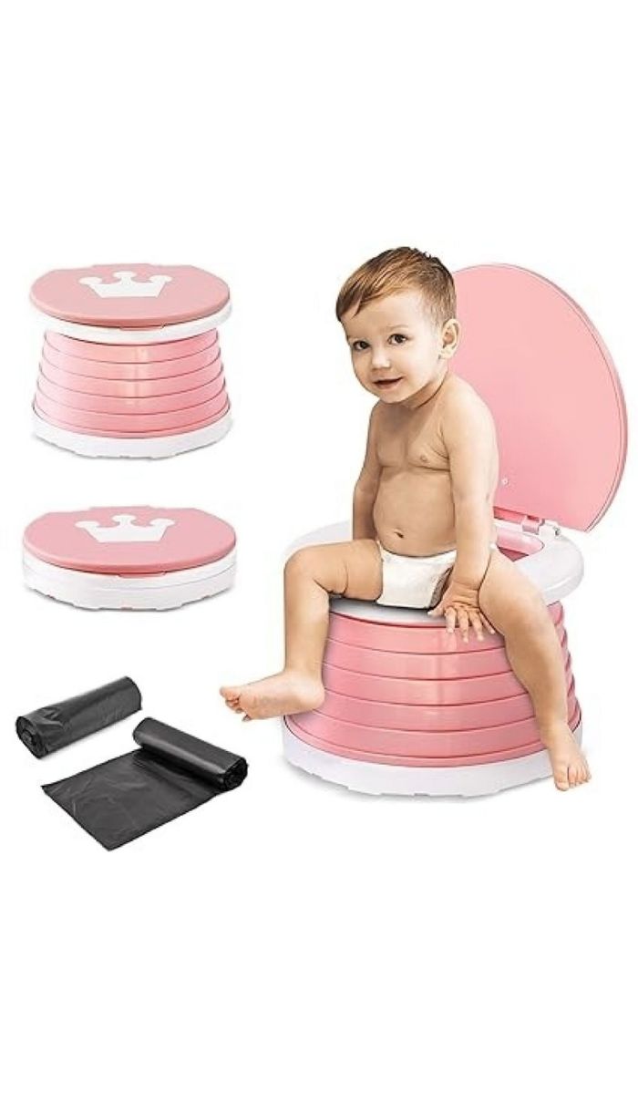 Siège de toilette pliable pour enfant - photo numéro 2