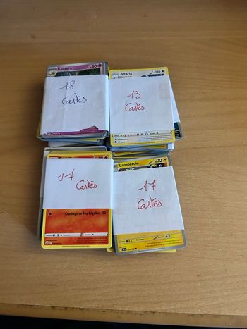 Lot de 328 carte Pokémon
