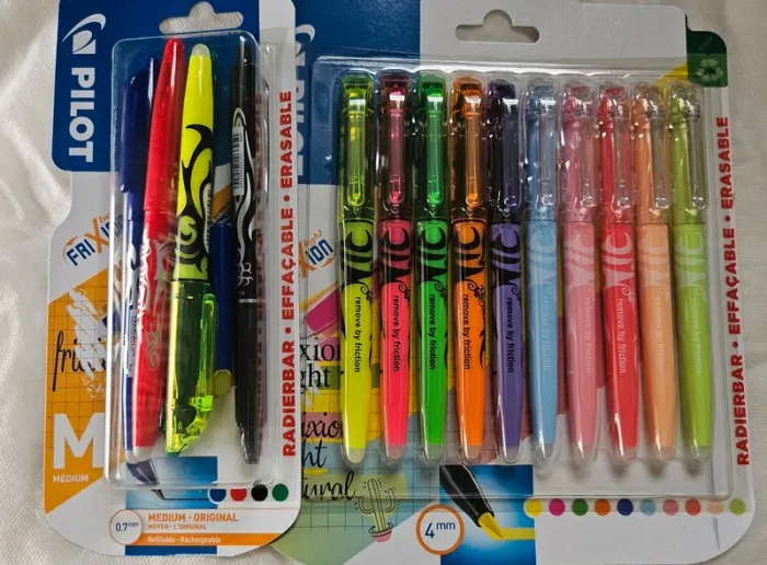 Stylo et feutres effaçable