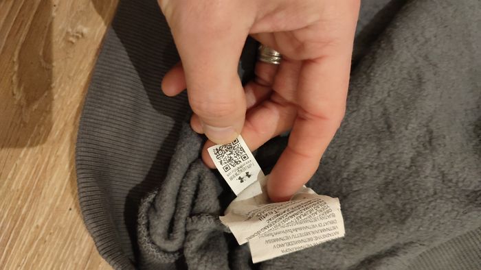 Sweat pull capuche gris Under Armour L LG avec poche centrale - photo numéro 6