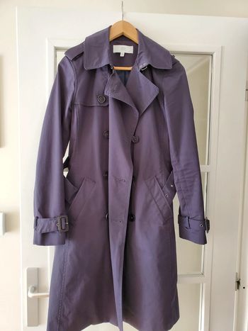 Trench bleu marine