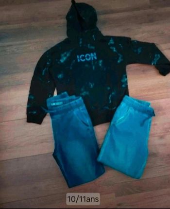 2 jeans type jogger + 1sweat taille 10/11ans