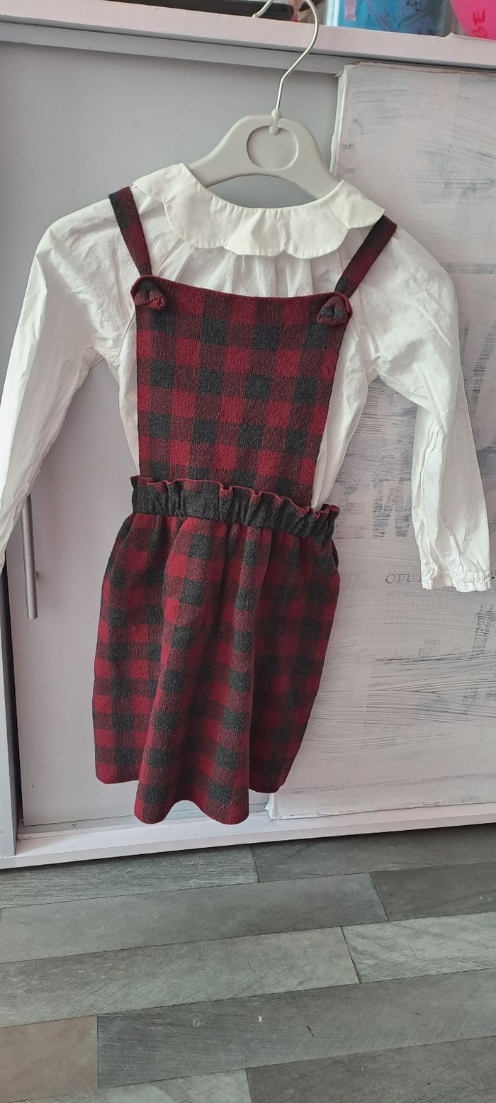 Ensemble robe et chemisier