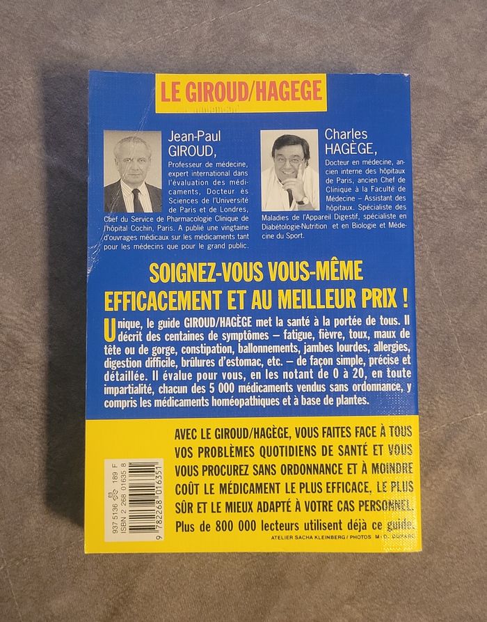 Se Soigner Seul Sans Danger. Tout Sur Les 5000 Medicaments Sans Ordonnance Jean-Paul Giroud, Charles - photo numéro 2