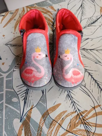 Chaussons Flament rose taille 23