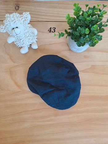 Casquette marine kiabi 43