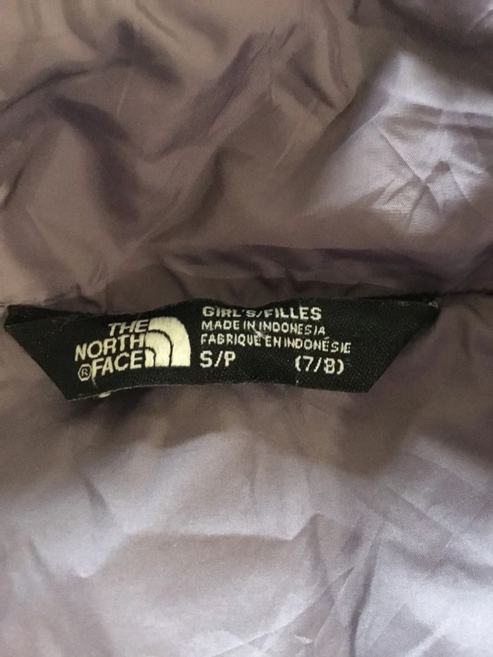 Doudoune légère pour fille The North Face violet clair taille S (7/8) 087 - photo numéro 13