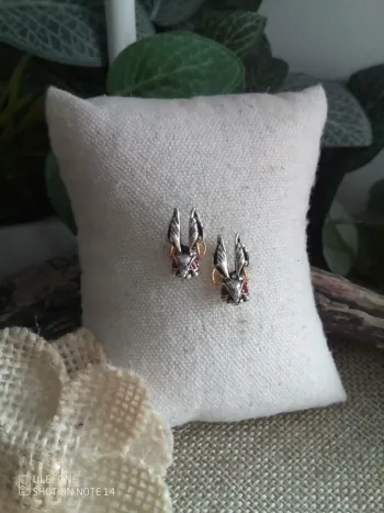 Boucles d'oreilles lapins petites terreurs