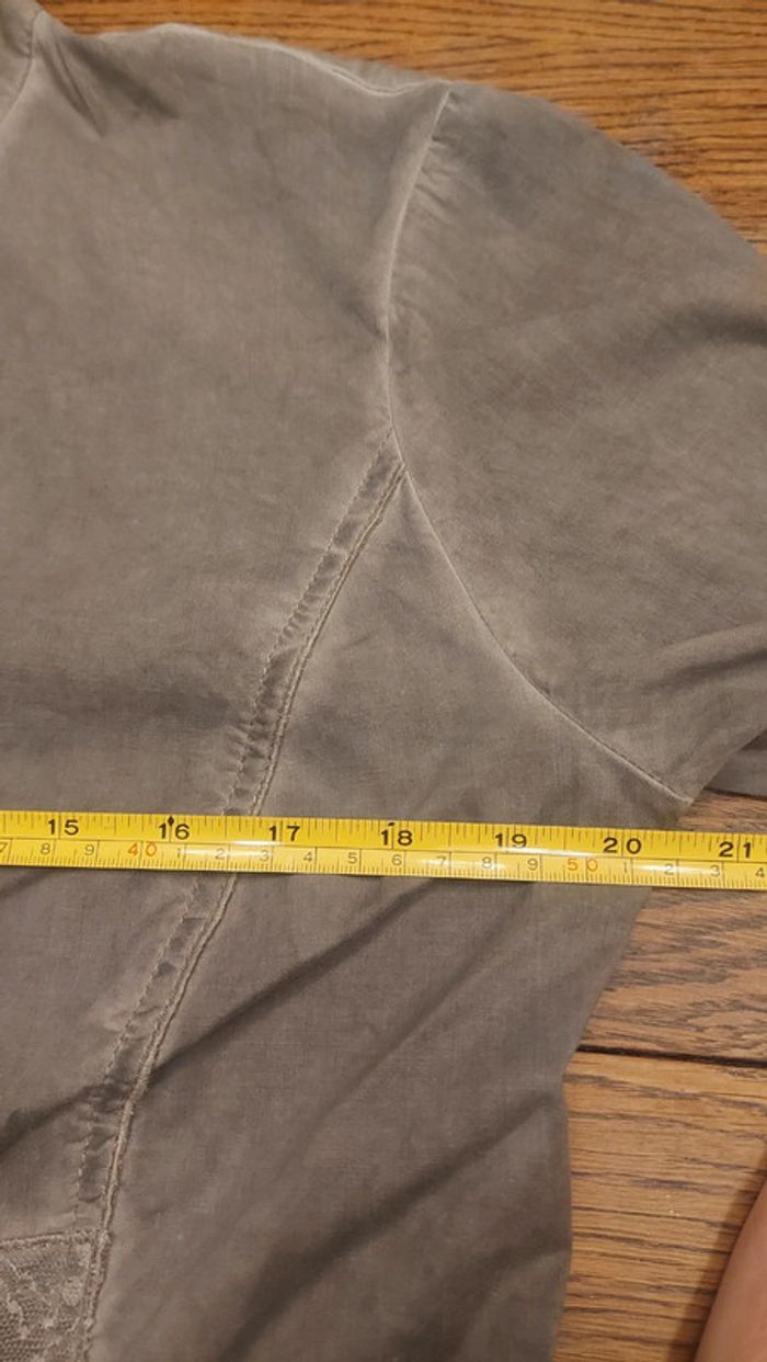 Chemise  chic gris Bottega t L - photo numéro 17