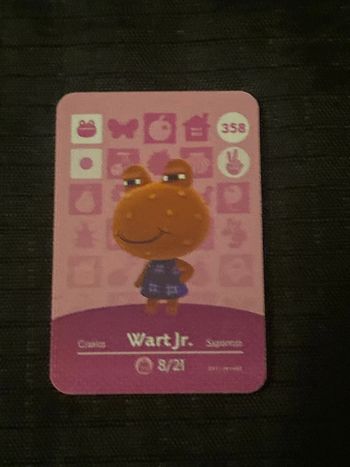 mini carte amiibo wart Jr.